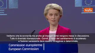 Von der Leyen: "Il mondo è cambiato, nostri valori minacciati"