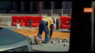Black Lives Matter Plaza smantellata a Washington, Trump posta il video degli operai al lavoro