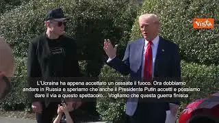Trump: “L’Ucraina ha appena accettato un cessate il fuoco, ora trattiamo con Mosca”