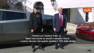 Trump: “Parlerò con Putin, spero che accetti anche lui il cessate il fuoco”