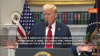 Trump: “Europa è cattiva con noi, sarà soggetta a dazi”