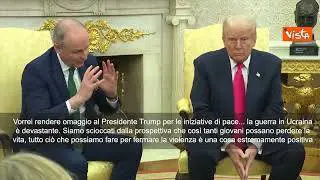 Premier irlandese Micheal Martin si congratula con Trump per iniziative pace in Ucraina