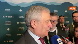 Tajani: "Non credo che il Canada diventerà il 51esimo Stato Usa"