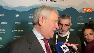 Tajani al G7 Canada: "Italia non è favorevole a invio di truppe Nato o Ue in Ucraina"
