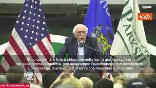 Bernie Sanders contro Trump e Musk: Non accettiamo autoritarismo, lotteremo e vinceremo