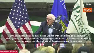 Bernie Sanders: “Stiamo vivendo un momento pericoloso della storia americana”
