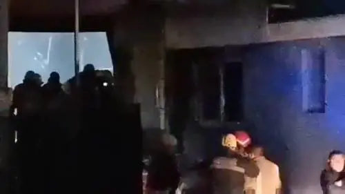 Il rogo nella discoteca di Kocani