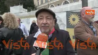 Pagliarulo (Anpi) in piazza del Popolo a Roma: "Siamo per l'Europa unita della pace, non delle armi"