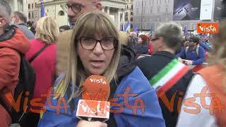 Fumarola (Cisl) in piazza del Popolo a Roma: "L'Europa assuma responsabilità o rischia irrilevanza"