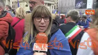 Fumarola (Cisl) in piazza del Popolo a Roma: "L'Europa assuma responsabilità o rischia irrilevanza"
