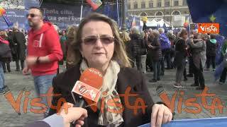 Una piazza per l'Europa, le voci dei manifestanti a Roma: "E' fondamentale esserci"