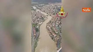 Maltempo in Toscana, 430 gli interventi dei Vigili del Fuoco in 24 ore