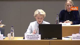 Von der Leyen: "Ue verserà aiuti per 2,5 miliardi di euro alla Siria nel biennio 2025-2026"