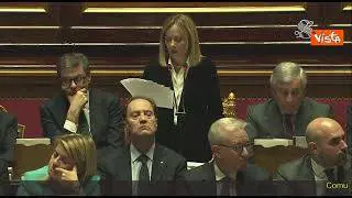 Meloni: "Ruolo Italia non è seguire acriticamente i partner Ue o altri. Possiamo segnalare dissenso"