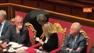 Compleanno Boccia, il biglietto di Meloni e gli auguri di La Russa in Senato