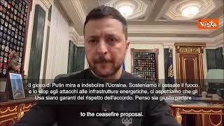 Zelensky su telefonata Trump-Putin: "Russia non vuole fine guerra"