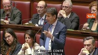 Conte: Finalmente Meloni è tornata in Parlamento, pensavamo fosse ormai un ologramma sui social