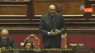 Crosetto: "Il tema non è riarmo, ma difesa dell'Europa"