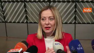 Meloni: "Su dazi prudenza, bene rinvio delle contromisure"