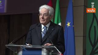 Mattarella: "Agricoltura veicolo nel modello di vita italiano"