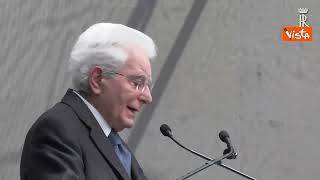 Mattarella: "I dazi sono inaccettabili. Inducono guerre commerciali pericolose"