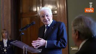 Mattarella: "Editori sono elementi di trasmissione di cultura"