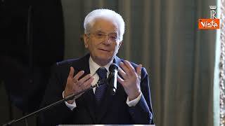 Mattarella cita Umberto Eco: "Chi legge avrà vissuto cinquemila anni"