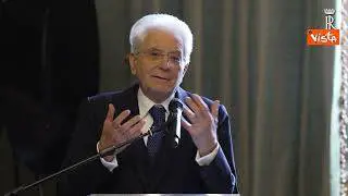Mattarella cita Umberto Eco: "Chi legge avrà vissuto cinquemila anni"