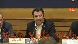 Salvini: Riarmo? "Il debito in Europa andrebbe fatto per salvare vite non per preparare guerre"