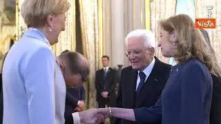 Mattarella incontra il Presidente della Repubblica di Polonia Andrzej Duda