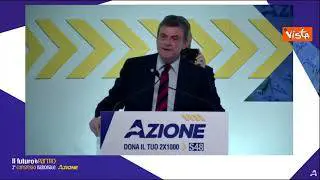 Calenda al congresso di Azione: "L'unico modo di gestire M5s è cancellarlo"