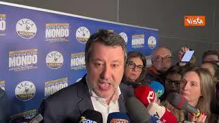 Salvini: "Se l'Europa è rappresentata dalla Von der Leyen e da Macron è morta"