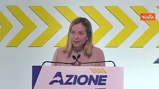 Meloni: "Da noi politica dei conti seria, che non butta soldi dalla finestra. Non è austerità"