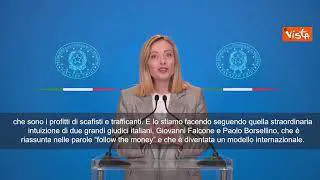 Meloni al Border Security Summit di Londra: Sicurezza confini priorità condivisa da Italia e Uk