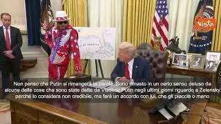 Trump: "Non penso che Putin si rimangerà la parola, farà la sua parte nelle trattative"