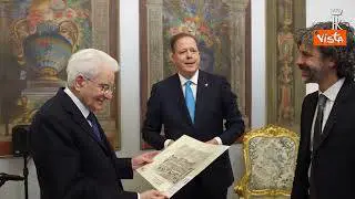Mattarella riceve al Quirinale una delegazione di Veronafiere per presentazione Vinitaly 2025