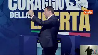 Salvini confermato al Congresso Segretario della Lega per la terza volta
