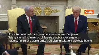 Trump: Con Netanyahu siamo arrivati ad alcune buone soluzioni