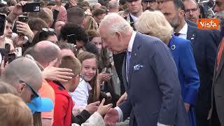 Re Carlo e la Regina Camilla al Colosseo accolti dal Ministro Giuli