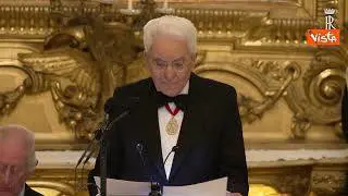 Mattarella a Re Carlo: Serve solidarietà tra Paesi che condividono il valore della democrazia"