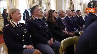 Mattarella: "Di fronte a pericoli nuovi Polizia dà sicurezza e speranza"