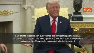 Trump riceve Presidente El Salvador: Ho un ottimo rapporto con quest’uomo