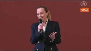 Meloni: "Abbiamo la forza, l'intelligenza e la creatività per superare ogni ostacolo"