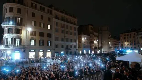 Achille Lauro incanta Roma