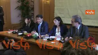 Guerra a Gaza, Fratoianni, Bonelli, Conte e Schlein presentano una mozione congiunta. Le immagini
