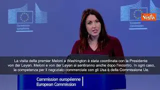 Telefonata Meloni-von der Leyen sui dazi, la Commissione Ue: Hanno coordinato visita in Usa
