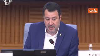 Salvini: Su dazi e contro-dazi ottimista, necessario cambiare regole Wto
