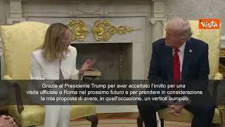 La proposta di Meloni a Trump: Make west great again, facciamo grande l'Occidente insieme