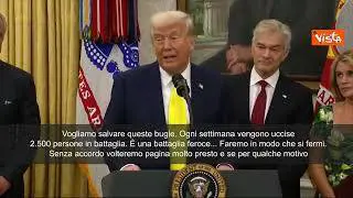 Guerra Ucraina, Trump: Senza una svolta ci sfiliamo. Putin mi prende in giro? Non credo
