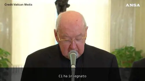 "Papa Francesco è morto". L'annuncio del card. Farrell